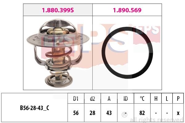 Eps 1.880.444 Термостат 1880444: Купити в Україні - Добра ціна на EXIST.UA!