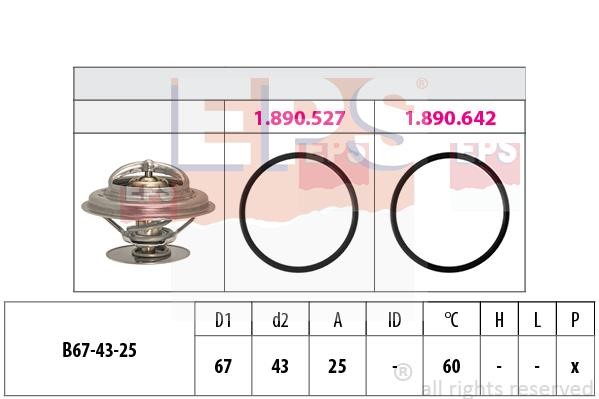 Eps 1.880.981 Термостат 1880981: Приваблива ціна - Купити в Україні на EXIST.UA!