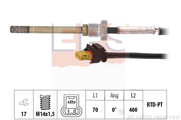 Eps 1.220.209 Датчик температури відпрацьованих газів 1220209: Купити в Україні - Добра ціна на EXIST.UA!