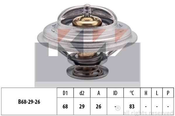 KW 580377S Термостат 580377S: Купити в Україні - Добра ціна на EXIST.UA!