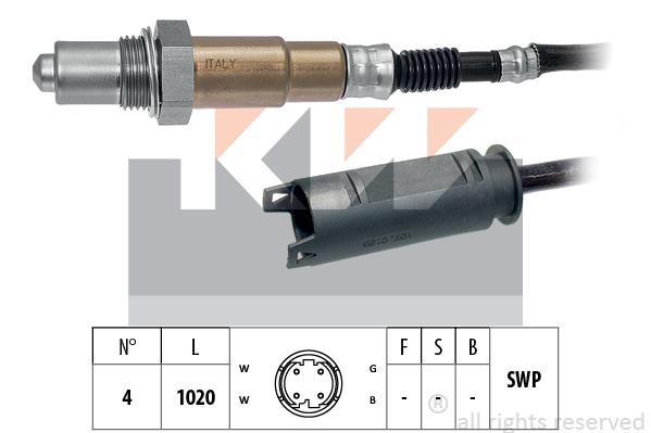 KW 498213 Датчик кисневий / Лямбда-зонд 498213: Купити в Україні - Добра ціна на EXIST.UA!