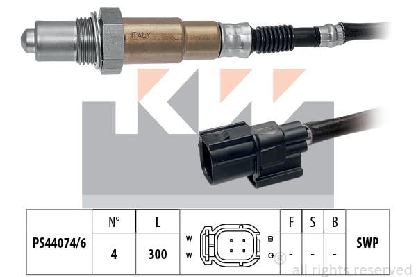 KW 498153 Датчик кисневий / Лямбда-зонд 498153: Купити в Україні - Добра ціна на EXIST.UA!
