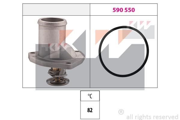 KW 580195 Термостат 580195: Купити в Україні - Добра ціна на EXIST.UA!