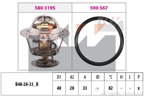 KW 580.319 Термостат 580319: Купити в Україні - Добра ціна на EXIST.UA!