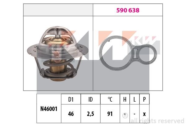 KW 580524 Термостат 580524: Купити в Україні - Добра ціна на EXIST.UA!