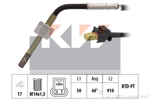 KW 422 083 Датчик температури відпрацьованих газів 422083: Купити в Україні - Добра ціна на EXIST.UA!