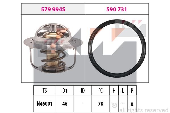 KW 579 993 Термостат 579993: Купити в Україні - Добра ціна на EXIST.UA!