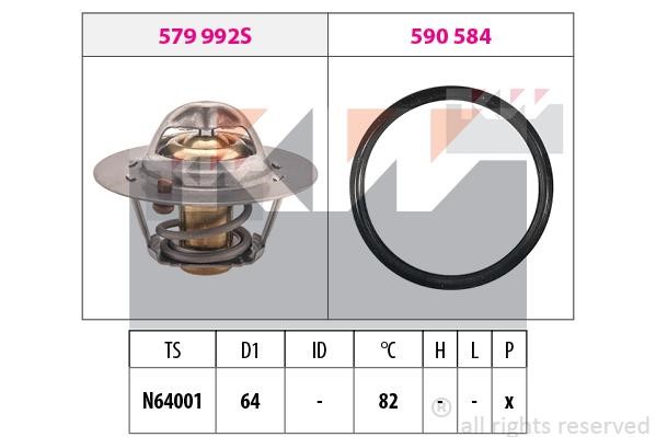 KW 579 992 Термостат 579992: Купити в Україні - Добра ціна на EXIST.UA!