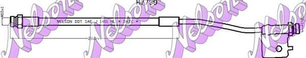 Kawe H7738 Гальмівний шланг H7738: Купити в Україні - Добра ціна на EXIST.UA!