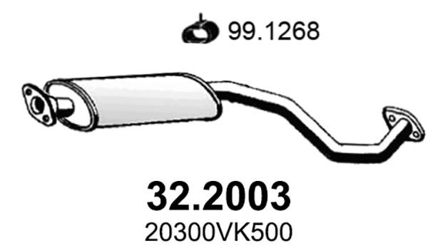 Asso 32.2003 Амортизатор 322003: Купити в Україні - Добра ціна на EXIST.UA!