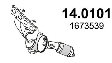 Asso 14.0101 Каталізатор 140101: Купити в Україні - Добра ціна на EXIST.UA!