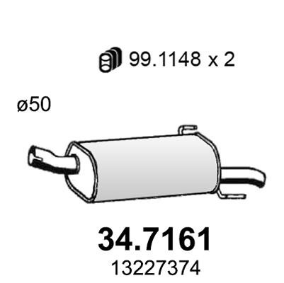 Asso 34.7161 Амортизатор 347161: Купити в Україні - Добра ціна на EXIST.UA!