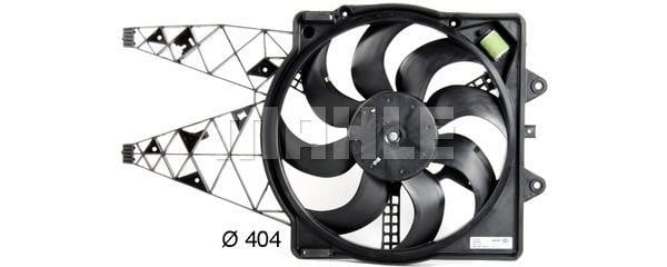 Mahle Original CFF 158 000P Вентилятор радіатора охолодження CFF158000P: Купити в Україні - Добра ціна на EXIST.UA!