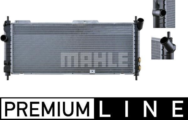 Mahle/Behr CR 355 000P Радіатор охолодження двигуна CR355000P: Приваблива ціна - Купити в Україні на EXIST.UA!
