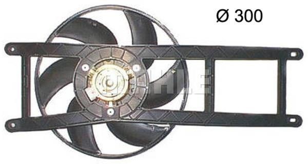Mahle/Behr CFF 384 000S Вентилятор радіатора охолодження CFF384000S: Купити в Україні - Добра ціна на EXIST.UA!