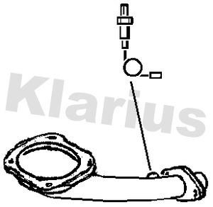 Klarius SZ131H Вихлопна труба SZ131H: Купити в Україні - Добра ціна на EXIST.UA!