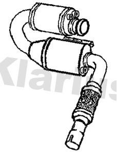 Klarius 390539 Протисажний/пиловий фільтр, система відведення ВГ 390539: Приваблива ціна - Купити в Україні на EXIST.UA!