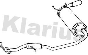 Klarius MA167C Глушник MA167C: Купити в Україні - Добра ціна на EXIST.UA!