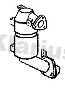 Klarius 390620 Протисажний/пиловий фільтр, система відведення ВГ 390620: Купити в Україні - Добра ціна на EXIST.UA!