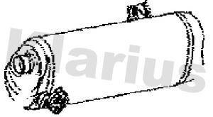 Klarius 211070 Амортизатор 211070: Купити в Україні - Добра ціна на EXIST.UA!