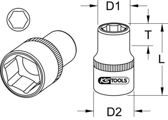 Купити Ks tools 917.1236 за низькою ціною в Україні!