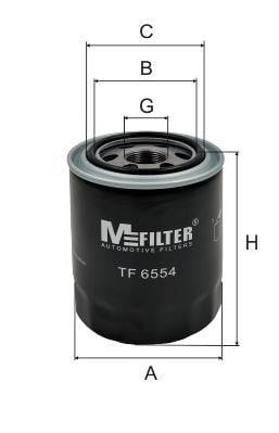 M-Filter TF 6554 Фільтр масляний TF6554: Купити в Україні - Добра ціна на EXIST.UA!