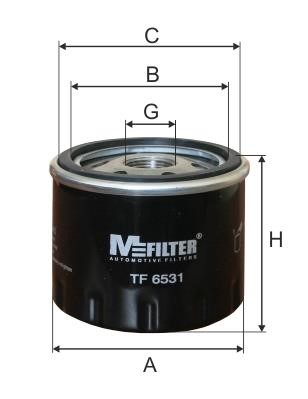 M-Filter TF 6531 Фільтр масляний TF6531: Купити в Україні - Добра ціна на EXIST.UA!