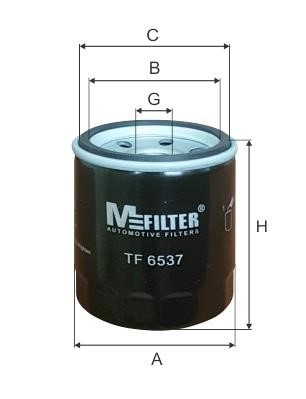 M-Filter TF 6537 Фільтр масляний TF6537: Купити в Україні - Добра ціна на EXIST.UA!