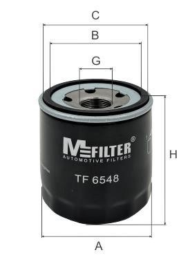 M-Filter TF 6548 Фільтр масляний TF6548: Купити в Україні - Добра ціна на EXIST.UA!