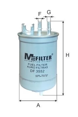 M-Filter DF 3552 Фільтр палива DF3552: Купити в Україні - Добра ціна на EXIST.UA!