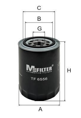 M-Filter TF 6556 Фільтр масляний TF6556: Купити в Україні - Добра ціна на EXIST.UA!