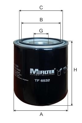 M-Filter TF 6532 Фільтр масляний TF6532: Купити в Україні - Добра ціна на EXIST.UA!