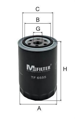 M-Filter TF 6555 Фільтр масляний TF6555: Купити в Україні - Добра ціна на EXIST.UA!