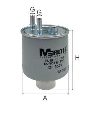 M-Filter DF 3577 Фільтр палива DF3577: Купити в Україні - Добра ціна на EXIST.UA!