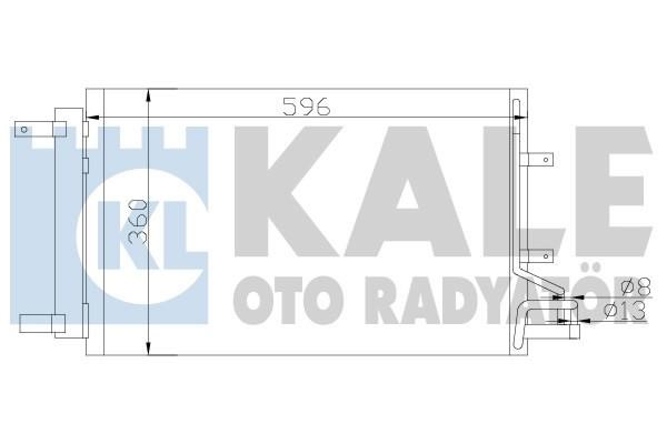 Kale Oto Radiator 380000 Радіатор кондиціонера (Конденсатор) 380000: Купити в Україні - Добра ціна на EXIST.UA!