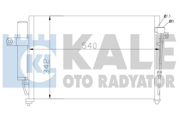 Kale Oto Radiator 391700 Радіатор кондиціонера (Конденсатор) 391700: Купити в Україні - Добра ціна на EXIST.UA!