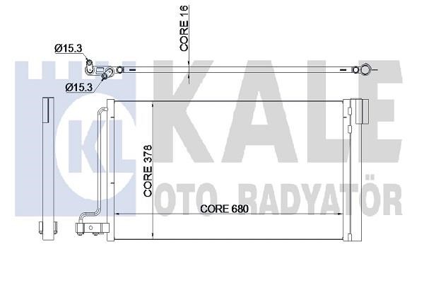 Kale Oto Radiator 345220 Конденсатор 345220: Купити в Україні - Добра ціна на EXIST.UA!