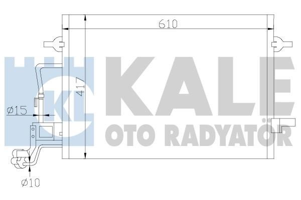Kale Oto Radiator 342920 Радіатор кондиціонера (Конденсатор) 342920: Купити в Україні - Добра ціна на EXIST.UA!