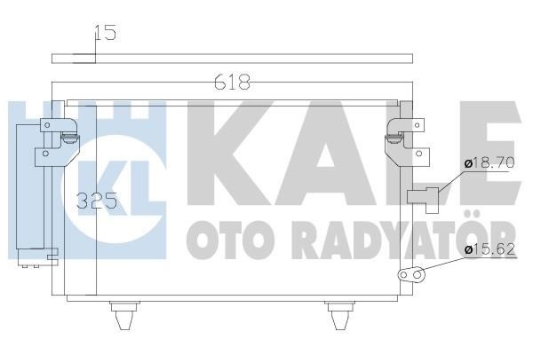 Kale Oto Radiator 389900 Радіатор кондиціонера (Конденсатор) 389900: Приваблива ціна - Купити в Україні на EXIST.UA!