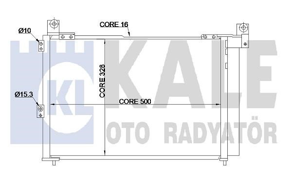 Kale Oto Radiator 342885 Конденсатор 342885: Купити в Україні - Добра ціна на EXIST.UA!