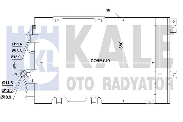Kale Oto Radiator 350650 Конденсатор 350650: Купити в Україні - Добра ціна на EXIST.UA!