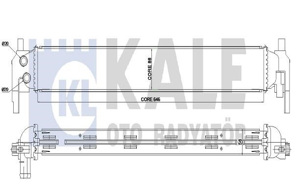 Kale Oto Radiator 344780 Інтеркулер 344780: Купити в Україні - Добра ціна на EXIST.UA!