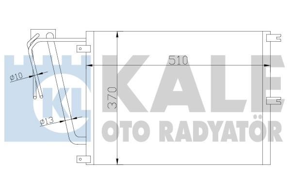 Kale Oto Radiator 342565 Радіатор кондиціонера (Конденсатор) 342565: Купити в Україні - Добра ціна на EXIST.UA!