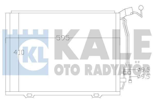 Kale Oto Radiator 392500 Радіатор кондиціонера (Конденсатор) 392500: Купити в Україні - Добра ціна на EXIST.UA!