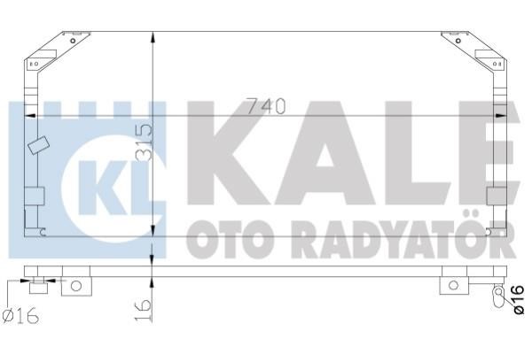 Kale Oto Radiator 342465 Радіатор кондиціонера (Конденсатор) 342465: Купити в Україні - Добра ціна на EXIST.UA!