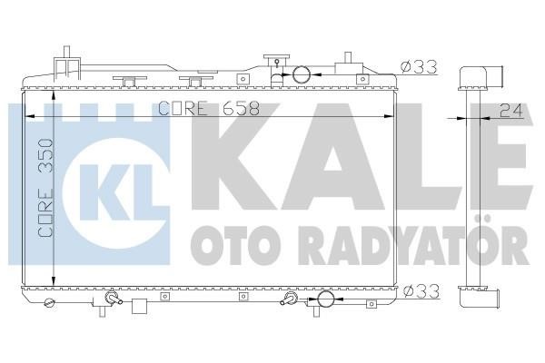 Kale Oto Radiator 356800 Радіатор охолодження двигуна 356800: Приваблива ціна - Купити в Україні на EXIST.UA!