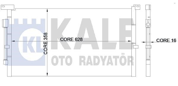 Kale Oto Radiator 345375 Конденсатор 345375: Купити в Україні - Добра ціна на EXIST.UA!