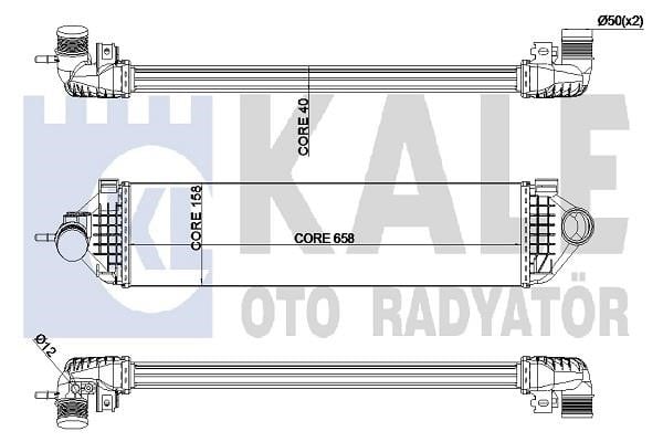 Kale Oto Radiator 344915 Інтеркулер 344915: Купити в Україні - Добра ціна на EXIST.UA!