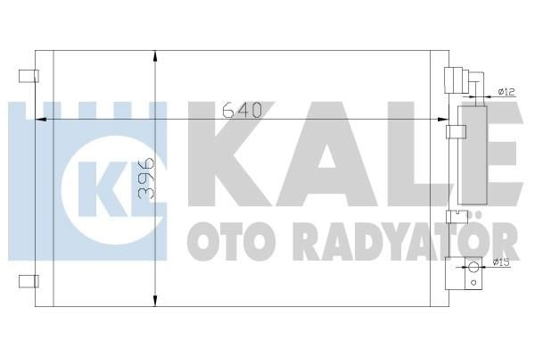 Kale Oto Radiator 388600 Радіатор кондиціонера (Конденсатор) 388600: Купити в Україні - Добра ціна на EXIST.UA!