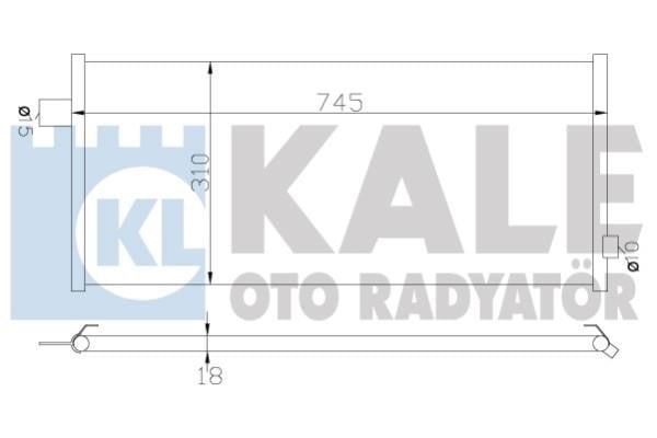 Kale Oto Radiator 389700 Радіатор кондиціонера (Конденсатор) 389700: Купити в Україні - Добра ціна на EXIST.UA!